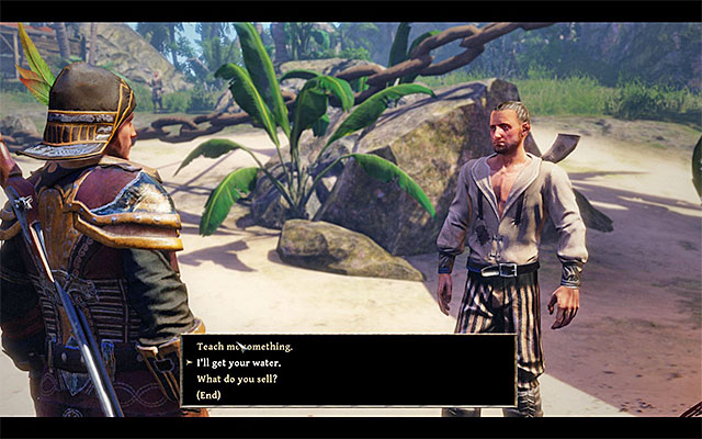 Buddy will ask the Nameless Hero to help him with regaining access to the water supply. - Water Source Conflict - Side Quests - Kila - Risen 3: Titan Lords - Game Guide and Walkthrough