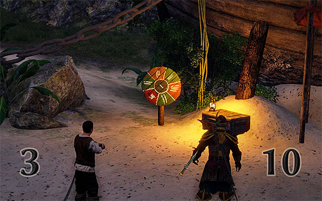 Accumulate more points to win the mini-game. - A Good Pastime - Side Quests - Kila - Risen 3: Titan Lords - Game Guide and Walkthrough