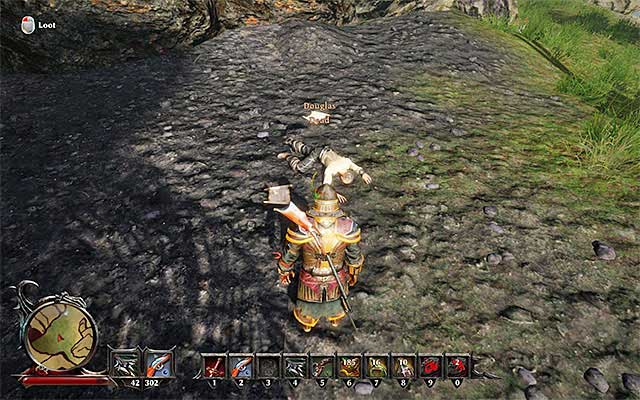 Douglas body is located near the Eastern exit. - Get Back Soon, Lad - Side Quests - Kila - Risen 3: Titan Lords - Game Guide and Walkthrough