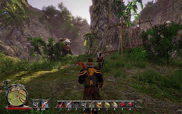 The journeys destination. - Unexpected Effect - Side Quests - Kila - Risen 3: Titan Lords - Game Guide and Walkthrough