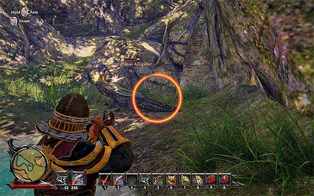 The Dangerous Alligator. - Big White Hunter - Side Quests - Kila - Risen 3: Titan Lords - Game Guide and Walkthrough
