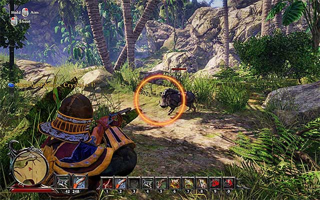 And the second beast - Angry Warthog. - Big White Hunter - Side Quests - Kila - Risen 3: Titan Lords - Game Guide and Walkthrough