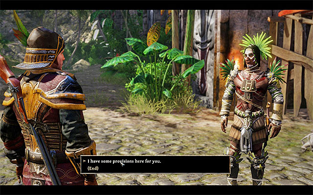 Speak with Baraka. - A Delectable Meal - Side Quests - Kila - Risen 3: Titan Lords - Game Guide and Walkthrough