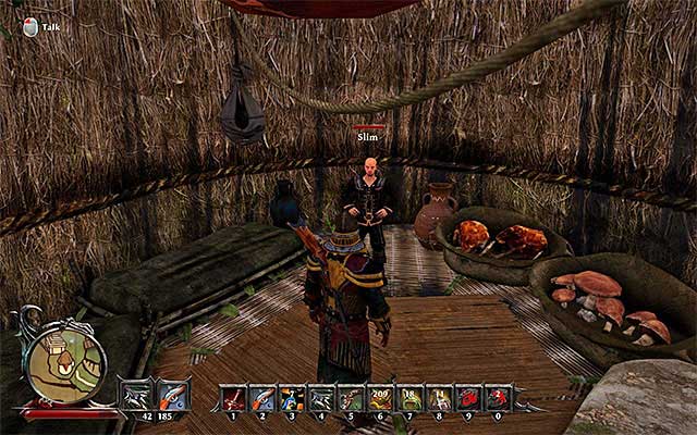 Slim is a prisoner of the natives. - Revenge is Sweet - Side Quests - Kila - Risen 3: Titan Lords - Game Guide and Walkthrough