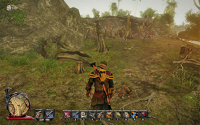 The dead gnome - Goblin Invasion - Side Quests - Isle of Thieves - Risen 3: Titan Lords - Game Guide and Walkthrough