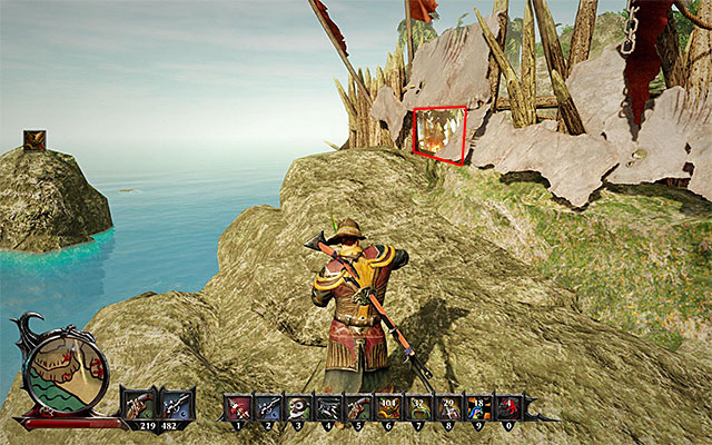 The other option is available only if you have unlocked the Monkey Trainer skill - Goblin Invasion - Side Quests - Isle of Thieves - Risen 3: Titan Lords - Game Guide and Walkthrough