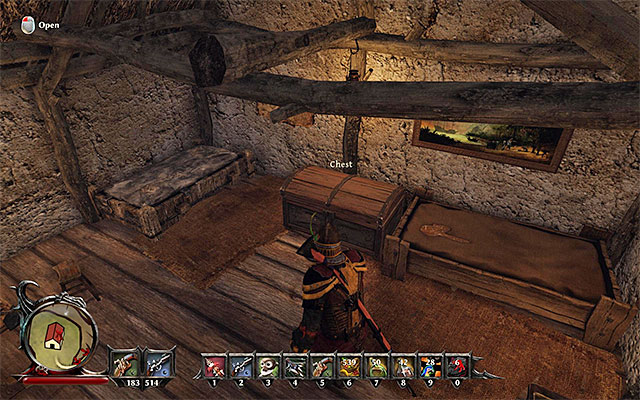 Sneak into the cottage and steal the ham - The Gourmet - Side Quests - Calador - Risen 3: Titan Lords - Game Guide and Walkthrough