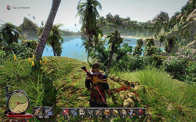 Near the treasure, there are monsters - The Swordmasters Treasure - Side Quests - Kila - Risen 3: Titan Lords - Game Guide and Walkthrough