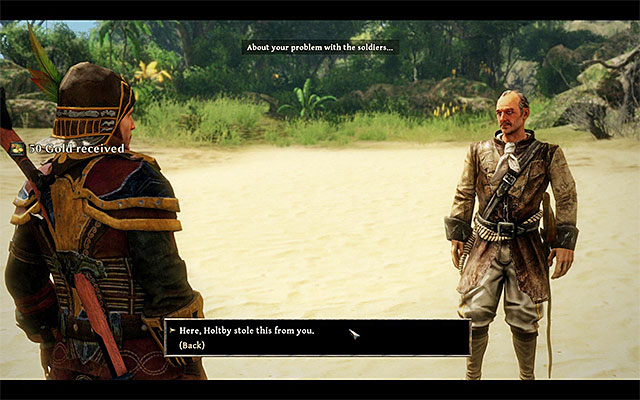 Give the stolen goods back to Jack - Kicking Ass - Side Quests - Tacarigua - Risen 3: Titan Lords - Game Guide and Walkthrough