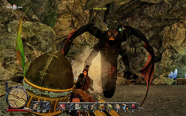 There is a tough flying monster to defeat here - Wet Behind the Ears - Side Quests - Tacarigua - Risen 3: Titan Lords - Game Guide and Walkthrough