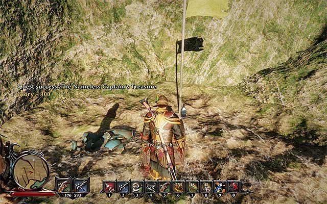 The vial is in the chest with the buried treasure - Tacarigua - Legendary items - Risen 3: Titan Lords - Game Guide and Walkthrough