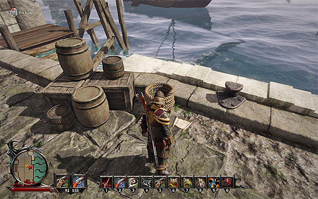 A sample page. - Paperwork - Side Quests - Taranis - Risen 3: Titan Lords - Game Guide and Walkthrough