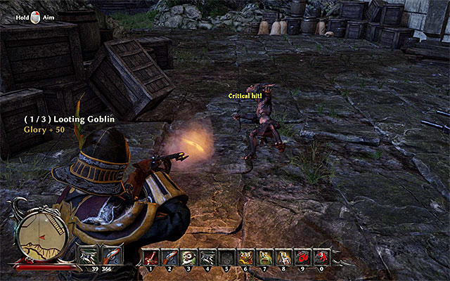 You must get rid of all of the pesky goblins. - Harbour Thieves - Side Quests - Taranis - Risen 3: Titan Lords - Game Guide and Walkthrough