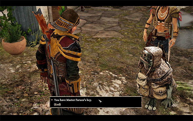 Ask Zakir about the key. - The Private Store - Side Quests - Taranis - Risen 3: Titan Lords - Game Guide and Walkthrough