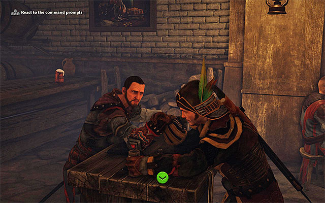 Press the keys / buttons in accordance to the icons shown on the screen. - Strong Arms - Side Quests - Taranis - Risen 3: Titan Lords - Game Guide and Walkthrough