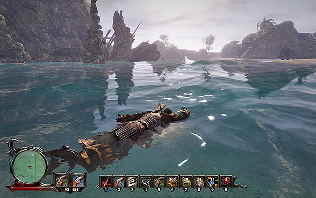 Northern islet. - The Treasure on the Beach of Taranis - Side Quests - Taranis - Risen 3: Titan Lords - Game Guide and Walkthrough