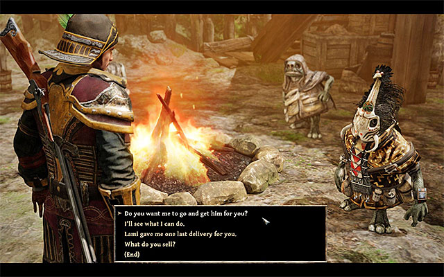 Abbas will ask the Nameless Hero for help. - The Missing Gnome - Side Quests - Taranis - Risen 3: Titan Lords - Game Guide and Walkthrough