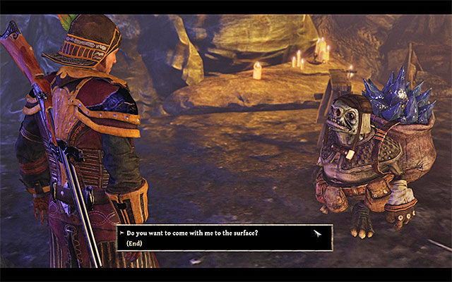 Lami decided to stay in the cave. - The Missing Gnome - Side Quests - Taranis - Risen 3: Titan Lords - Game Guide and Walkthrough