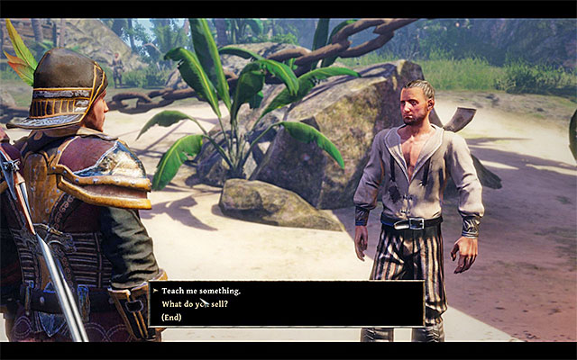 Buddy is also a dealer, and he organizes knife-throwing events. - Kila - Trainers - Risen 3: Titan Lords - Game Guide and Walkthrough