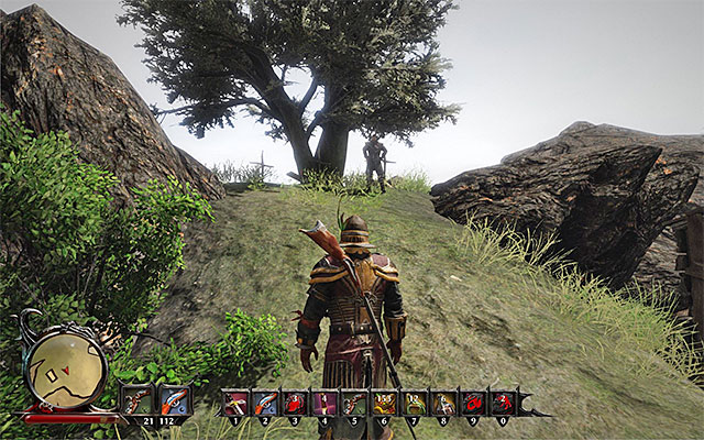 You will find Fenn near the graves of the murdered villages. - New Allies - Main Quests - Calador - Risen 3: Titan Lords - Game Guide and Walkthrough