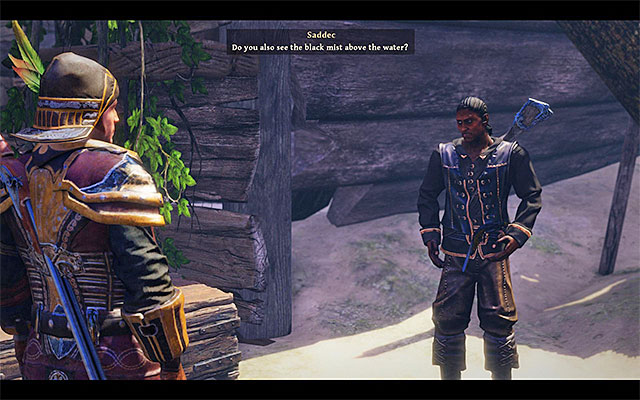Saddec can be found near the shipwreck, on the pirates beach. - Sign Saddec On - Crew quests - Risen 3: Titan Lords - Game Guide and Walkthrough