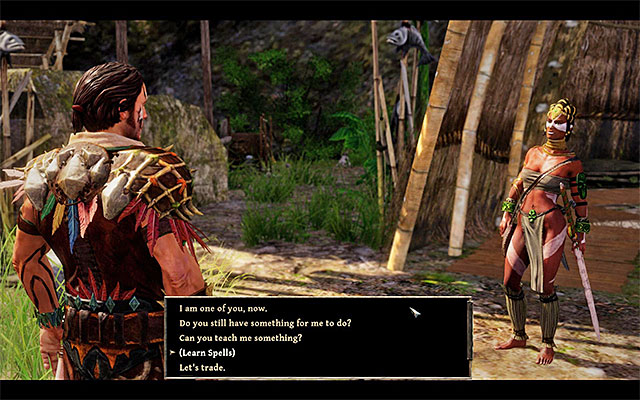 Tenya is in the center of the village - Kila - Spell teachers - Risen 3: Titan Lords - Game Guide and Walkthrough