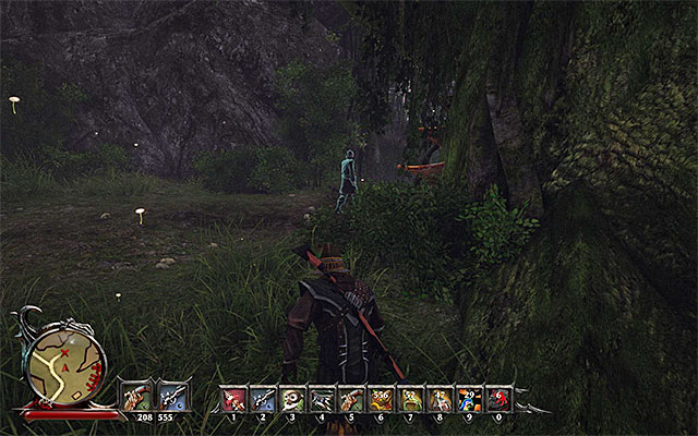 Stop near the ghost and wait until he starts walking - Ghost Eyes - Side Quests - Calador - Risen 3: Titan Lords - Game Guide and Walkthrough