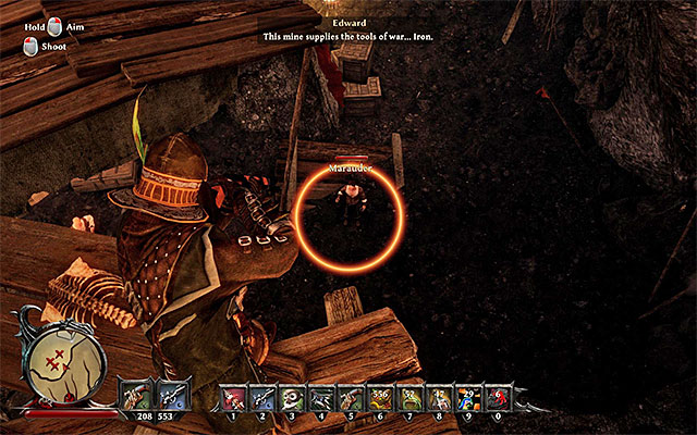 The rest of the bandits are inside the mine - The Test of the Righteous - Side Quests - Calador - Risen 3: Titan Lords - Game Guide and Walkthrough