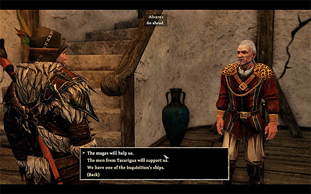 Meet up with Alvarez after you have obtained all of the vessels - Pirate Alliance - Main Quests - Antigua - Risen 3: Titan Lords - Game Guide and Walkthrough