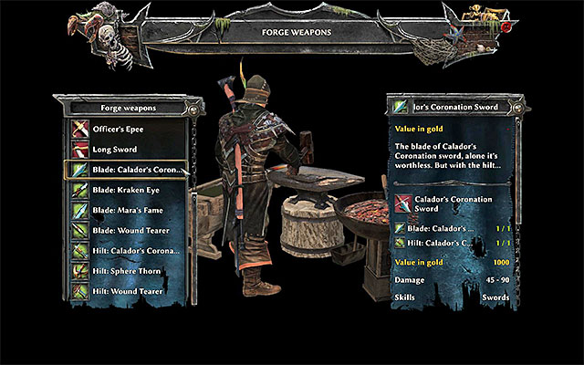 Use the anvil - Weapons quests - Risen 3: Titan Lords - Game Guide and Walkthrough