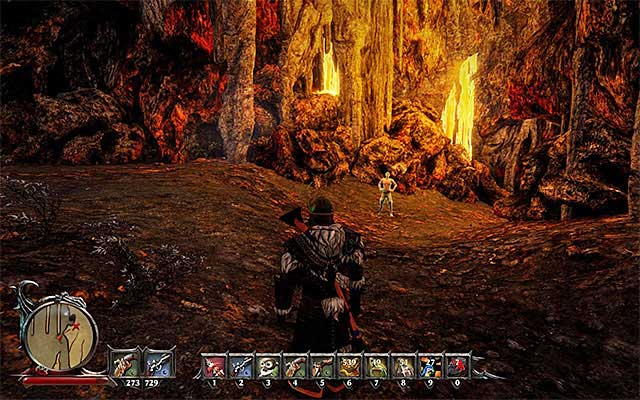 The spot, where you find the Nameless Ones spirit - Evils Refuge - Main Quests - Skull Island - Risen 3: Titan Lords - Game Guide and Walkthrough