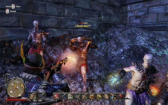 Watch out for the magic-wielding minion - To Victory - Side Quests - Skull Island - Risen 3: Titan Lords - Game Guide and Walkthrough