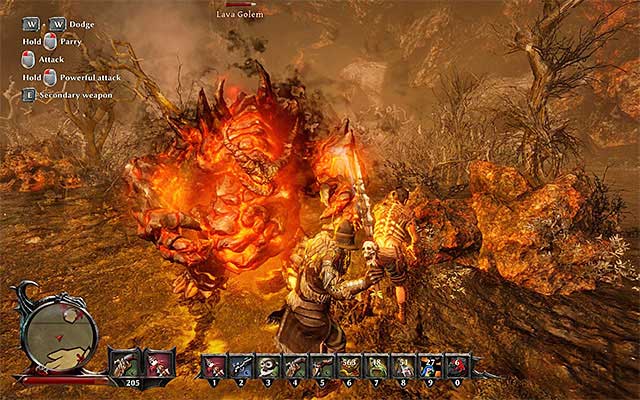 Blocking is very important, especially in fight with a stronger opponent - Melee combat - Risen 3: Titan Lords - Game Guide and Walkthrough