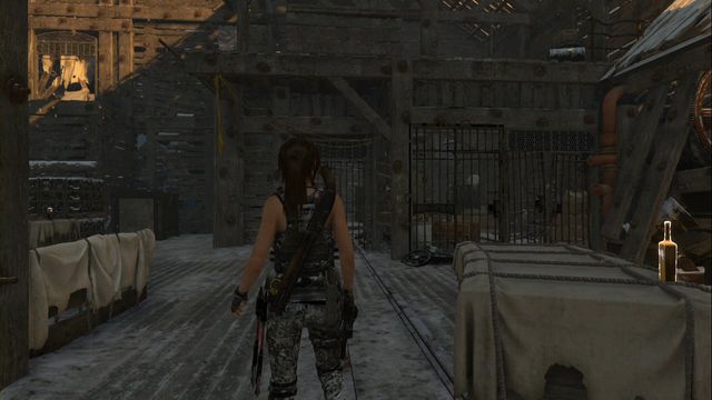 Inside the copper mill building, go to the first level - Rise of the Tomb Raider: Tomb - Red Mines 2/9, Soviet Installation secrets - Soviet Installation - Rise of the Tomb Raider Guide
