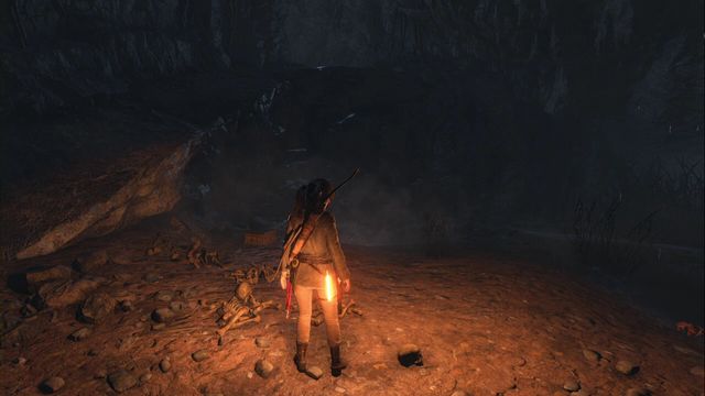 You can gain access into the cave when you, during the mission in the Soviet Installation, learn to craft explosives and obtain the assault rifle - Rise of the Tomb Raider: Relics, Siberian Wilderness secrets, tips, location - Siberian Wilderness - Rise of the Tomb Raider Guide
