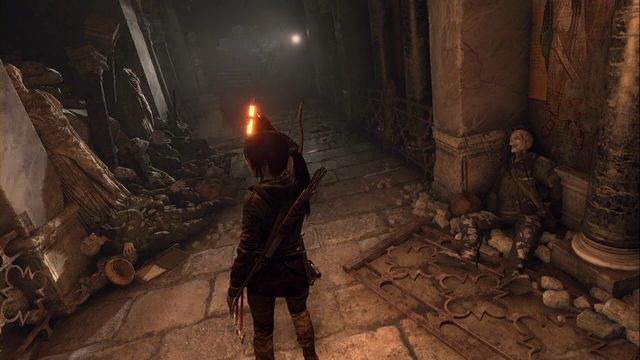 A bit after you find the first Document, after you enter the part where you find ancient ruins - Rise of the Tomb Raider: Documents, Abandoned Mine secrets, locations, tips - Abandoned Mine - Rise of the Tomb Raider Guide