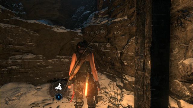 You find it after you enter the upper part of the planetarium, where you need to prepare your path ahead, with climbing arrows - Rise of the Tomb Raider: Survival Caches, murals, books - Planetarium secrets - Planetarium - Rise of the Tomb Raider Guide