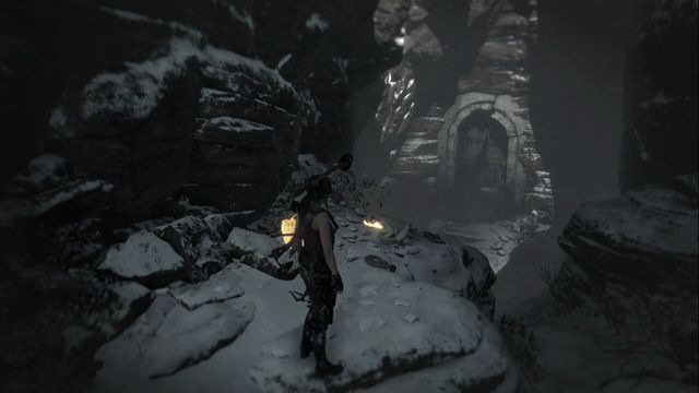 Rise of the Tomb Raider Flooded Archives - Destroying the Statue -End-/The  Deathless? 