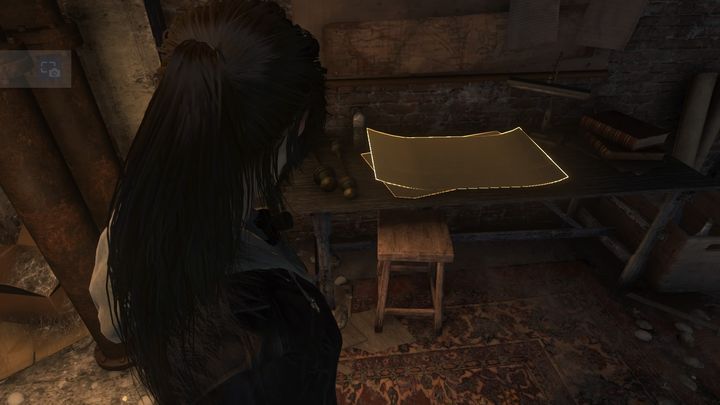 There are two important story items hidden in the small room! - Rise of the Tomb Raider, Blood Ties DLC: The road to the library walkthrough - Walkthrough | Blood Ties DLC - Rise of the Tomb Raider Guide