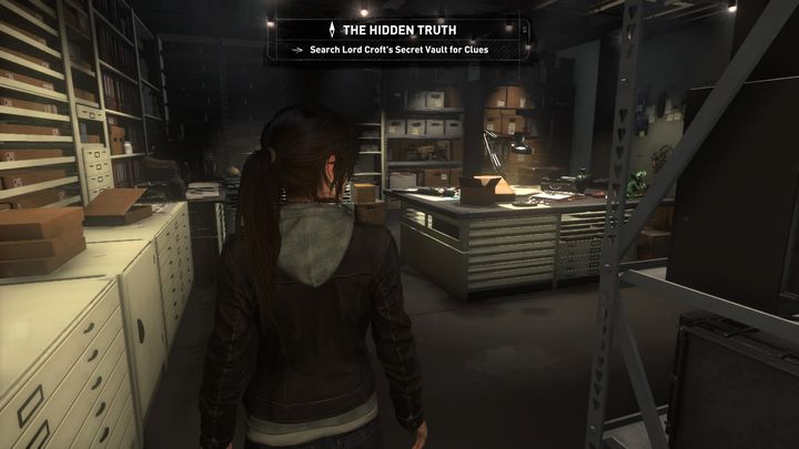Laras fathers vault is full of secrets. Look thoroughly. - Rise of the Tomb Raider, Blood Ties DLC: Lord Crofts secret walkthrough - Walkthrough | Blood Ties DLC - Rise of the Tomb Raider Guide