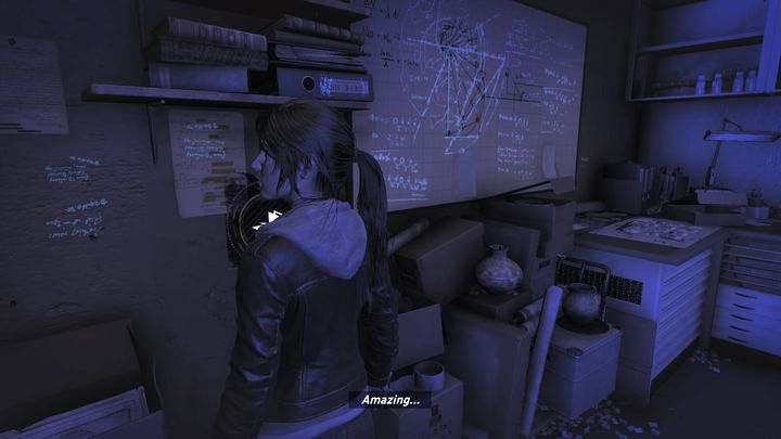 The mysterious button reveals new secrets of Laras father. - Rise of the Tomb Raider, Blood Ties DLC: Lord Crofts secret walkthrough - Walkthrough | Blood Ties DLC - Rise of the Tomb Raider Guide