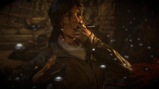 Rise of the Tomb Raider: Find a way out of the archives, walkthrough