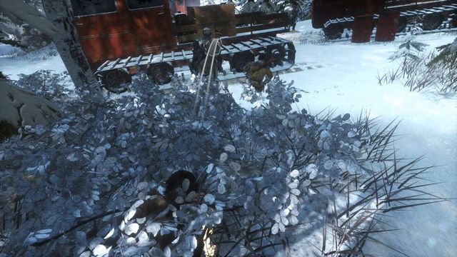 There are only few opponents left - Rise of the Tomb Raider: Find your way to the Trinity base, walkthrough - Tracking Down Trinity - Rise of the Tomb Raider Guide