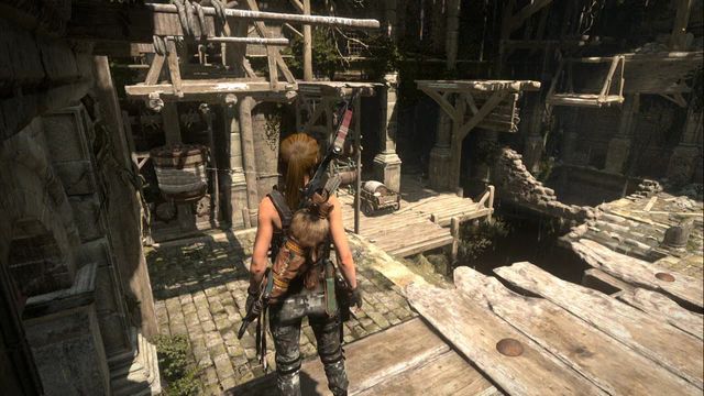 Jump over to the other side, over the platform. - Rise of the Tomb Raider: Tomb - House of the Afflicted 6/9, Geothermal Valley - Geothermal Valley - Rise of the Tomb Raider Guide