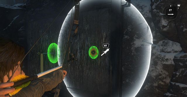 The last thing left to do is to make it ahead and use broadhead arrows several times, to climb over - Rise of the Tomb Raider: Open the entrance to Kitezh, walkthrough - Path of the Deathless - Rise of the Tomb Raider Guide