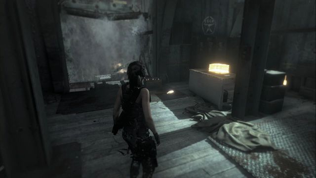 In the lower part of the tomb Red Mines, in front of the flooded entrance, where you need to throw a Molotov to the other side - Rise of the Tomb Raider: Relics, Soviet Installation secrets, map, tips - Soviet Installation - Rise of the Tomb Raider Guide