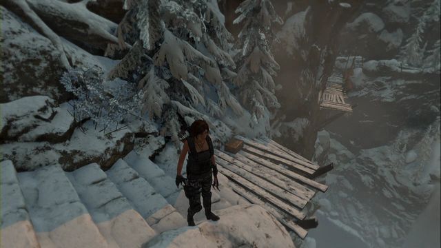 While in front of the main entrance to the Voice of God tomb, backtrack a little - Rise of the Tomb Raider: Relics, Soviet Installation secrets, map, tips - Soviet Installation - Rise of the Tomb Raider Guide