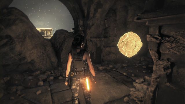 In the crypt, after you descend to the very bottom - Rise of the Tomb Raider: Murals, Soviet Installation secrets, map, tips - Soviet Installation - Rise of the Tomb Raider Guide