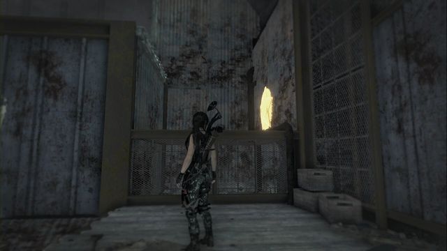 Deep in the Red Mines camp, along your path to the location, where you can attach the rope to the lowered cart - Rise of the Tomb Raider: Murals, Soviet Installation secrets, map, tips - Soviet Installation - Rise of the Tomb Raider Guide