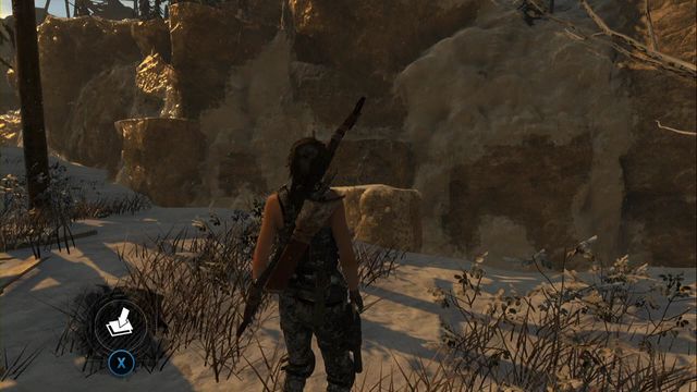 Jump into the water and swim to reach the end of the river - Rise of the Tomb Raider: Survival Caches, Soviet Installation secrets, map, tips - Soviet Installation - Rise of the Tomb Raider Guide